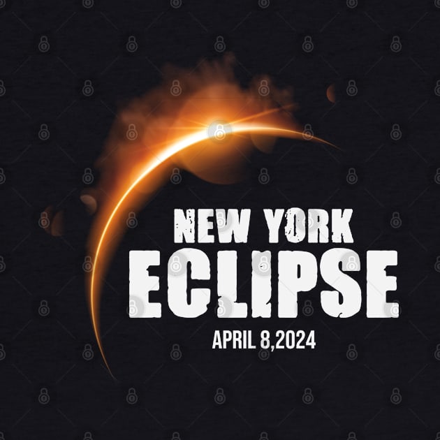 New York Eclipse April 8 2024 by storyofluke